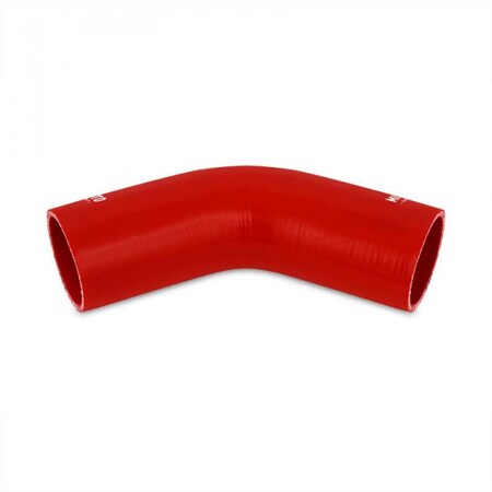 Mishimoto 35 Inlet Diameter 45 Degree Red Silicone MMCP-3545RD